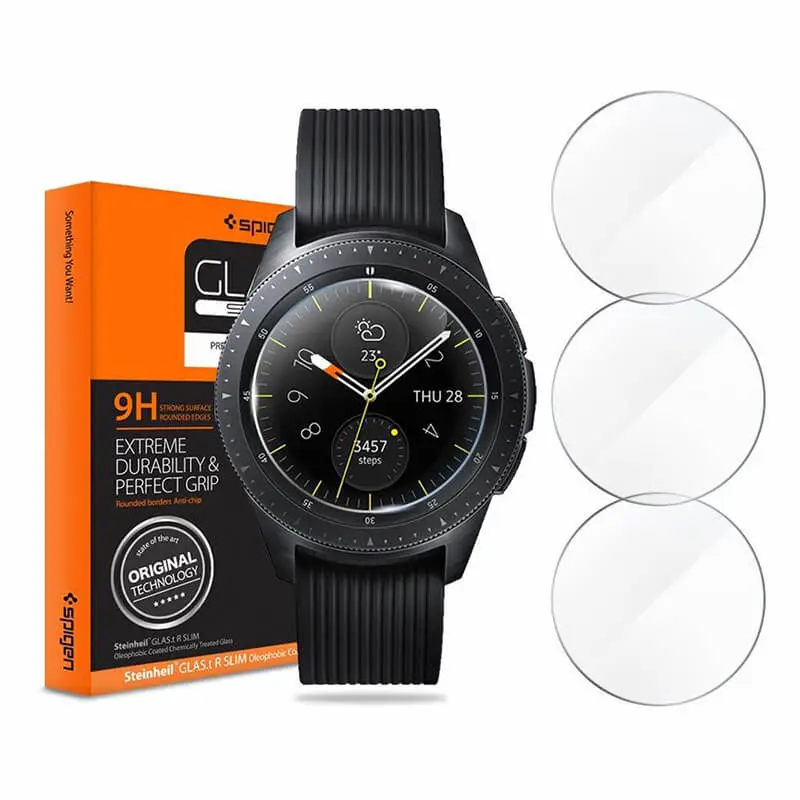 Galaxy Watch (42mm) Screen Protector GLAS.tR Slim (3 Pieces)